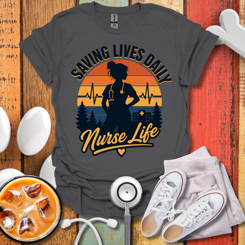 Saving Lives Daily T-Shirt