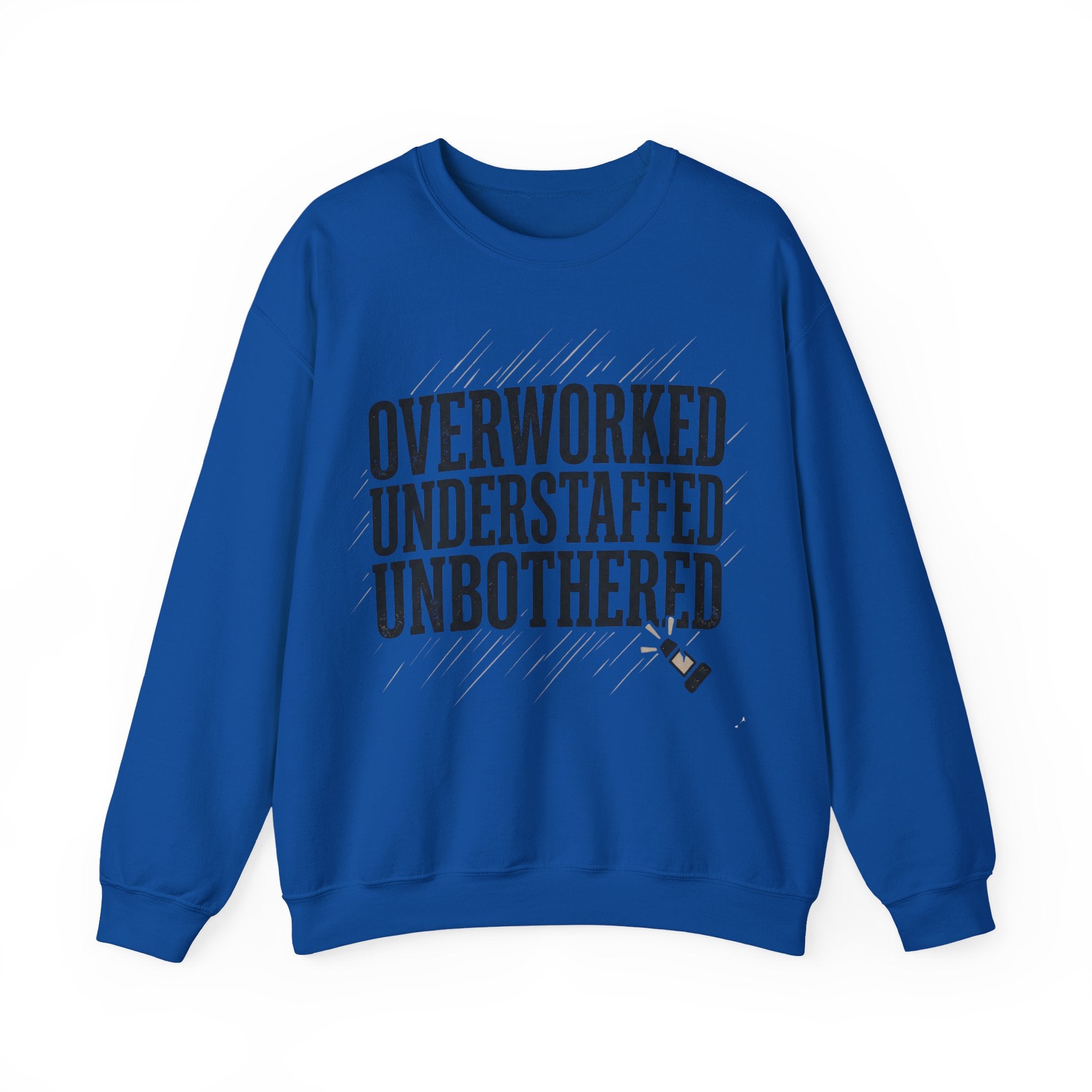 Overworked Understaffed Unbothered Sweatshirt