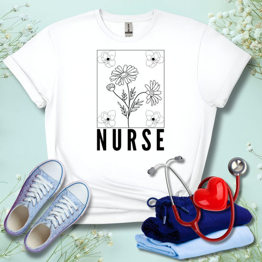 Nurse Flower t-Shirt