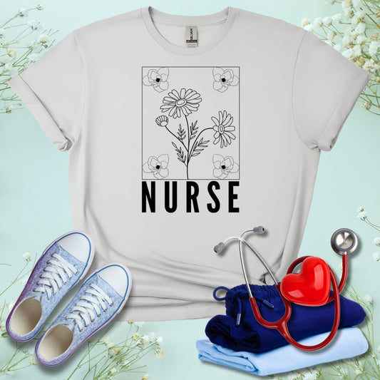 Nurse Flower t-Shirt