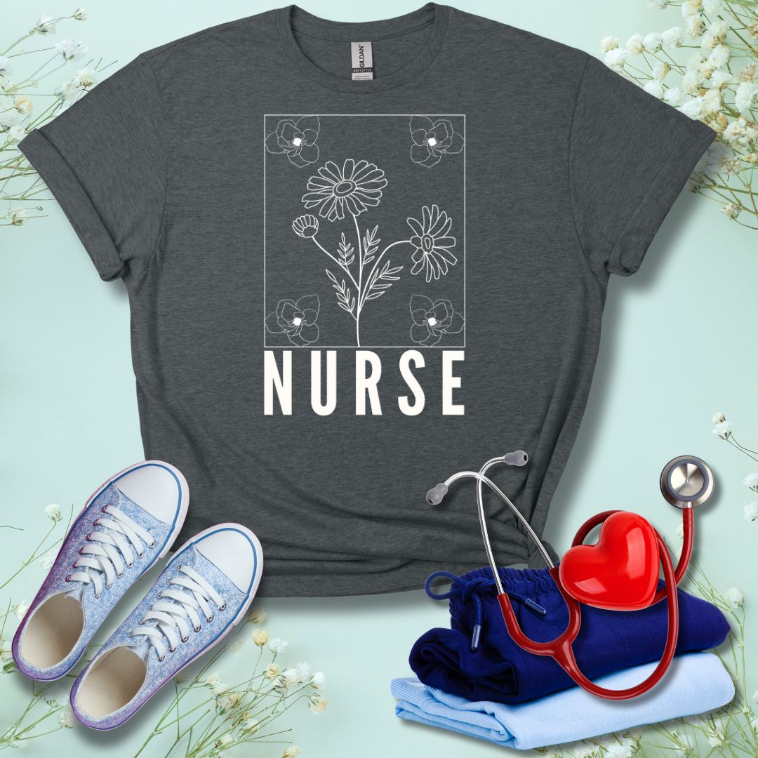 Nurse Flower t-Shirt