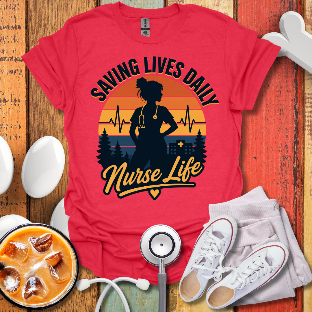 Saving Lives Daily T-Shirt