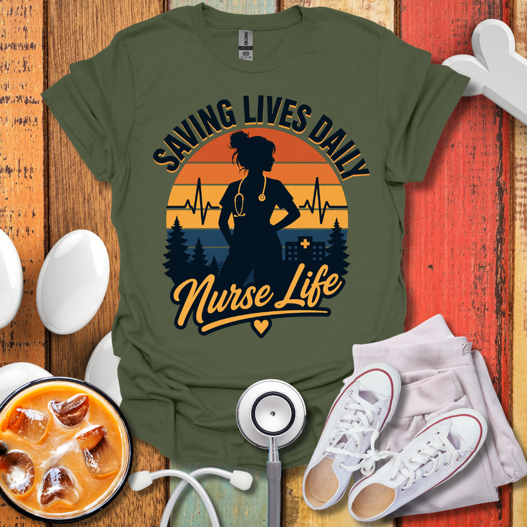 Saving Lives Daily T-Shirt