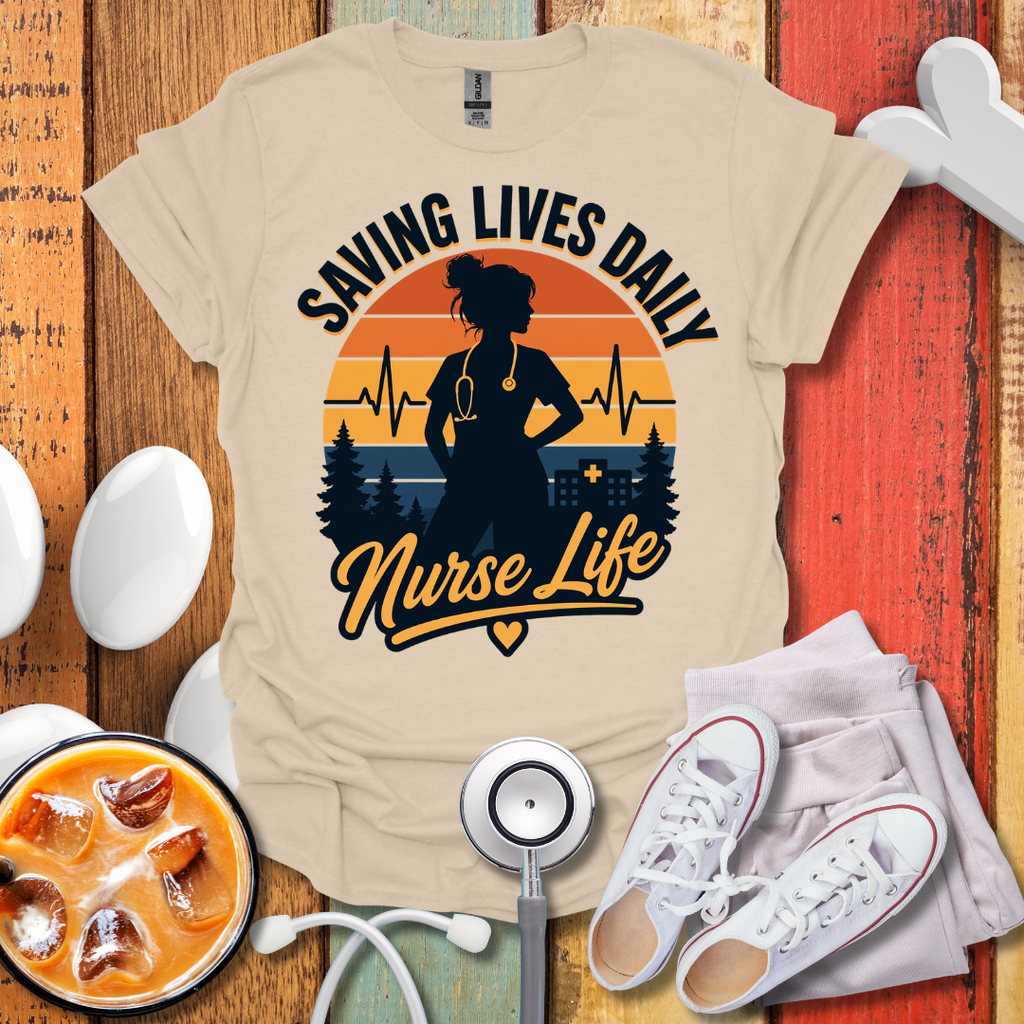Saving Lives Daily T-Shirt