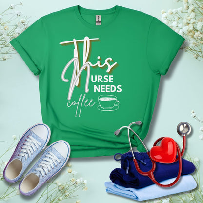 This Nurse Needs A Coffee T-Shirt