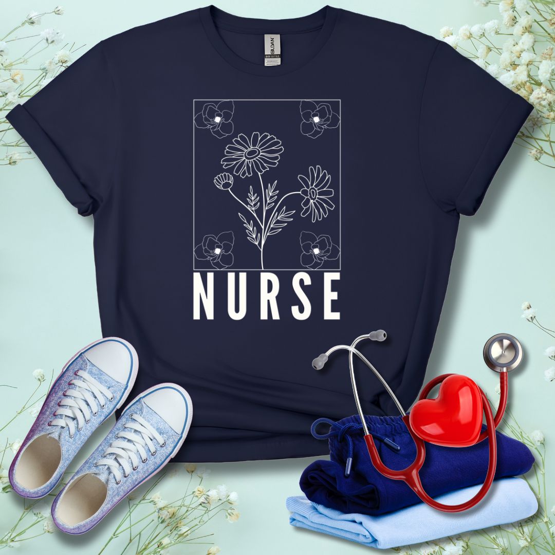 Nurse Flower t-Shirt