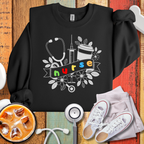 Stethoscope Nurse Sweatshirt