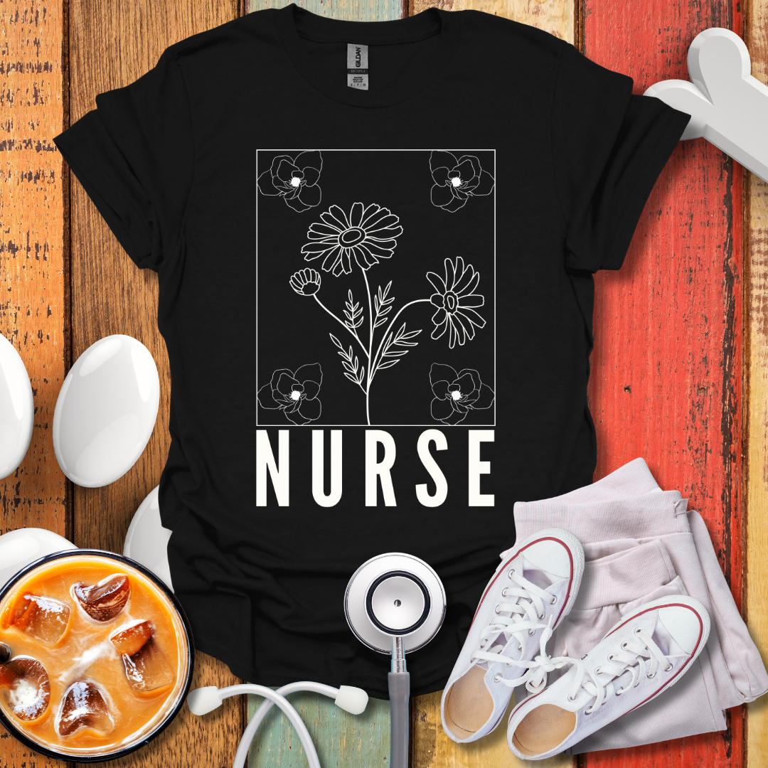 Nurse Flower t-Shirt