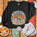 Care Coffee Repeat Sweatshirt
