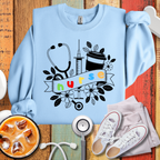 Stethoscope Nurse Sweatshirt