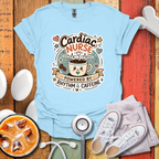 Cardiac Nurse Powered by Rhythm & Caffeine T-Shirt
