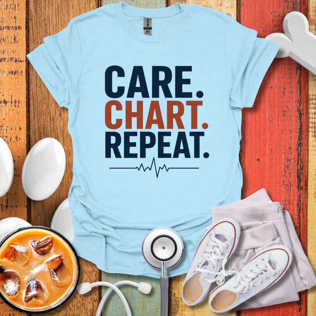 Care Chart Repeat T-Shirt