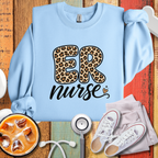ER Nurse Leopard Print Sweatshirt