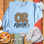 OR Nurse Leopard Print Sweatshirt
