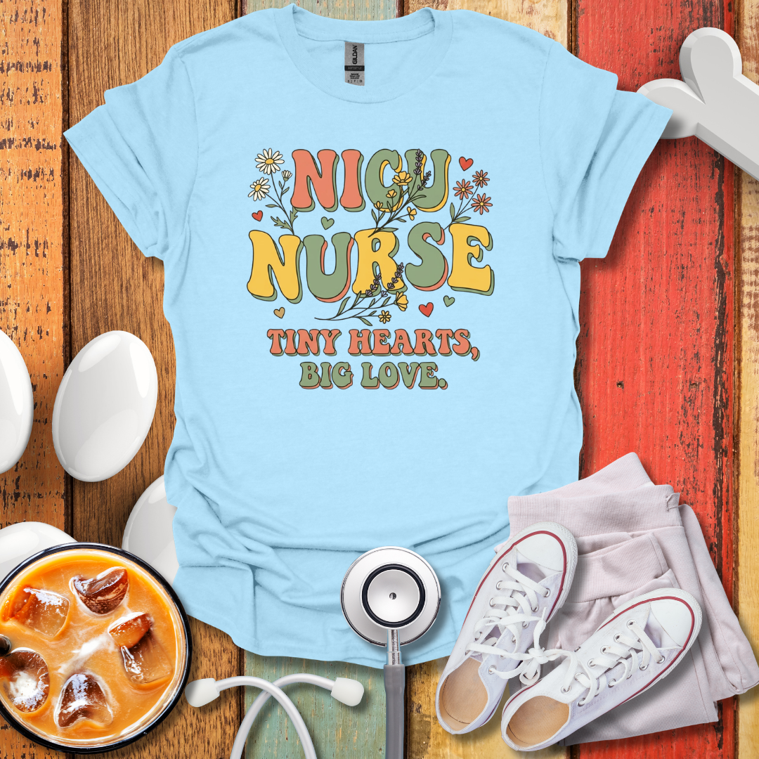 Nicu Nurse Tiny Hearts T-Shirt