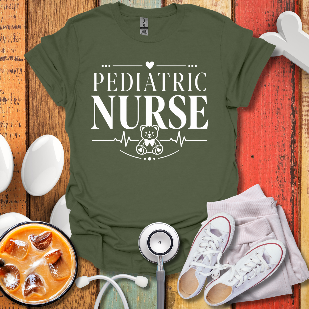 Pediatric Nurse Teddy T-Shirt