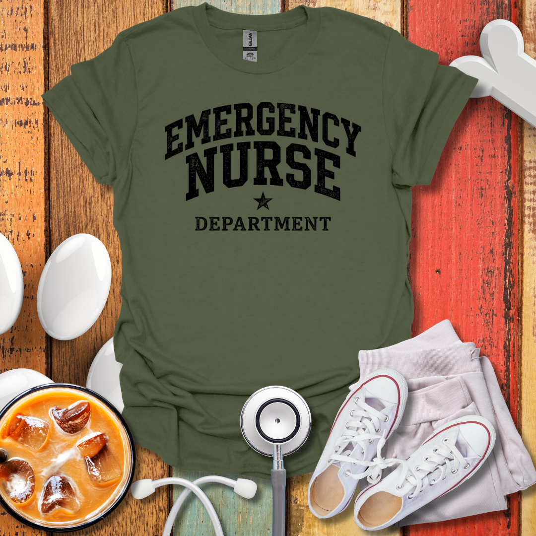 Emergency Nurse Department T-Shirt
