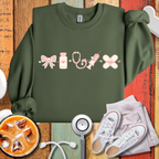 Nurse Icons Crewneck Sweatshirt