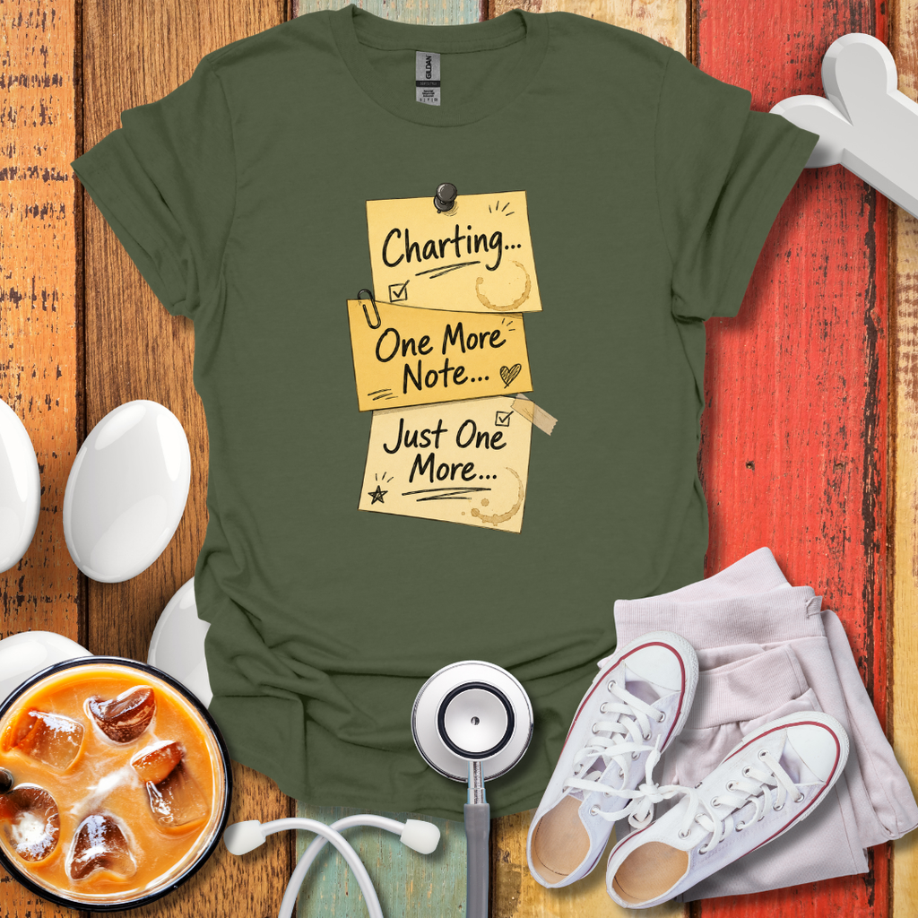 Charting...One More Note T-Shirt