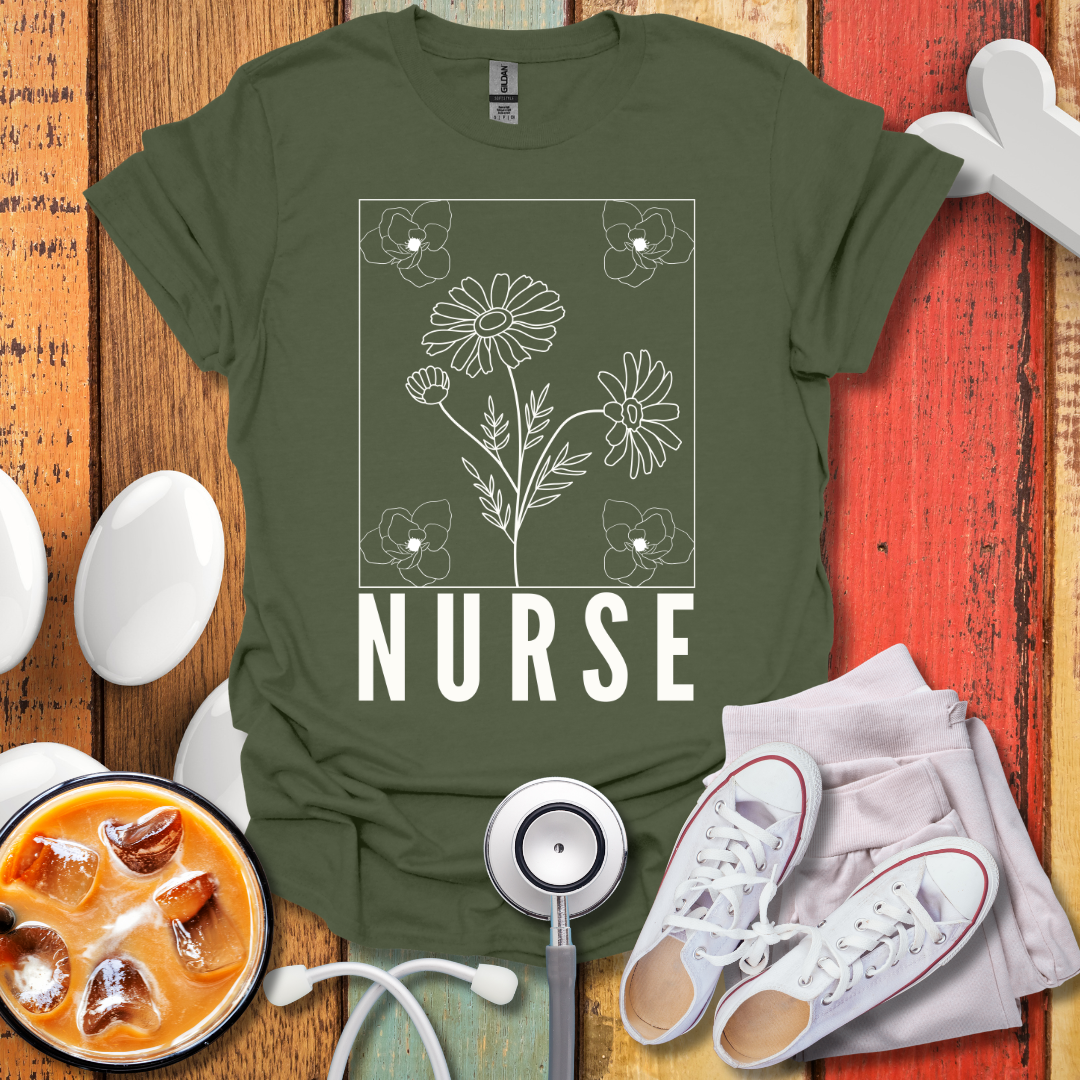 Nurse Flower t-Shirt