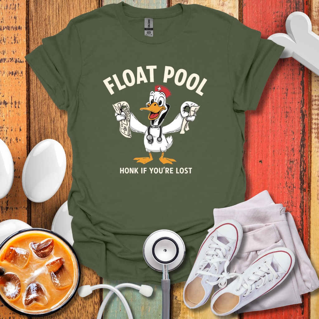 Float Pool Nurse Honk T-Shirt