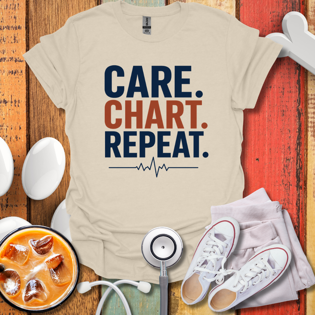 Care Chart Repeat T-Shirt