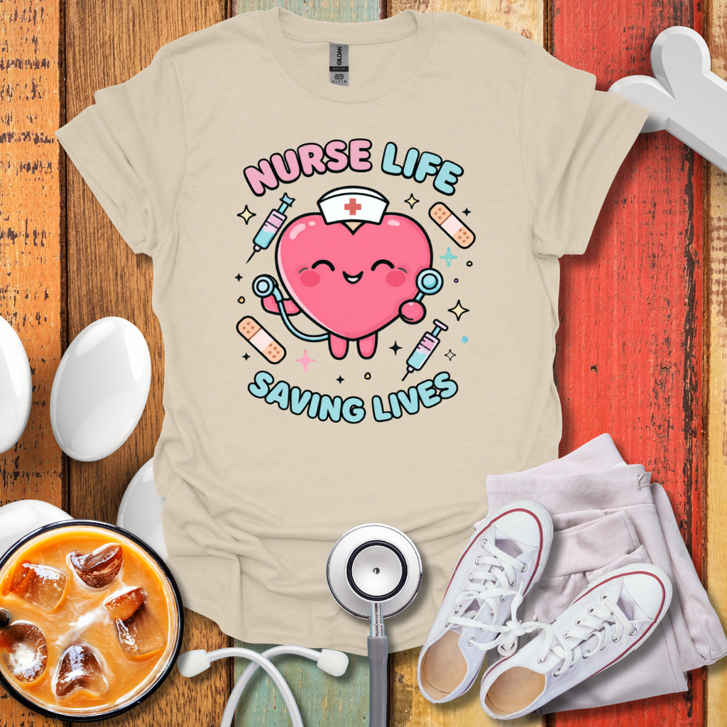 Nurse Life Saving lives T-Shirt