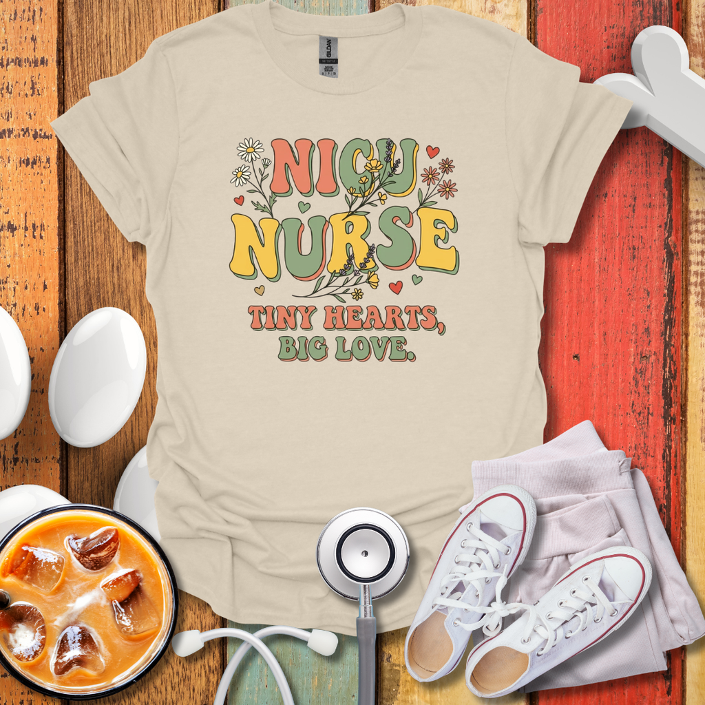 Nicu Nurse Tiny Hearts T-Shirt