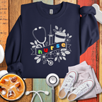 Stethoscope Nurse Sweatshirt
