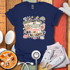 Powered By Coffee Fueled By Call Lights T-Shirt
