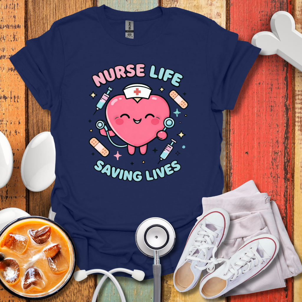Nurse Life Saving lives T-Shirt