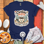 Cardiac Nurse Powered by Rhythm & Caffeine T-Shirt
