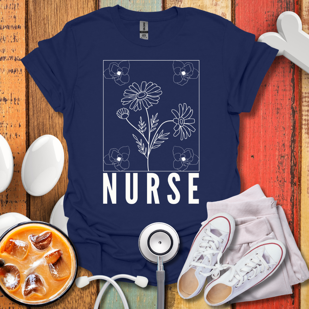 Nurse Flower t-Shirt