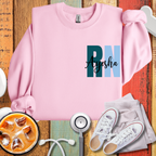 RN Nurse Crewneck Sweatshirt — Personalized 'RN' with Name