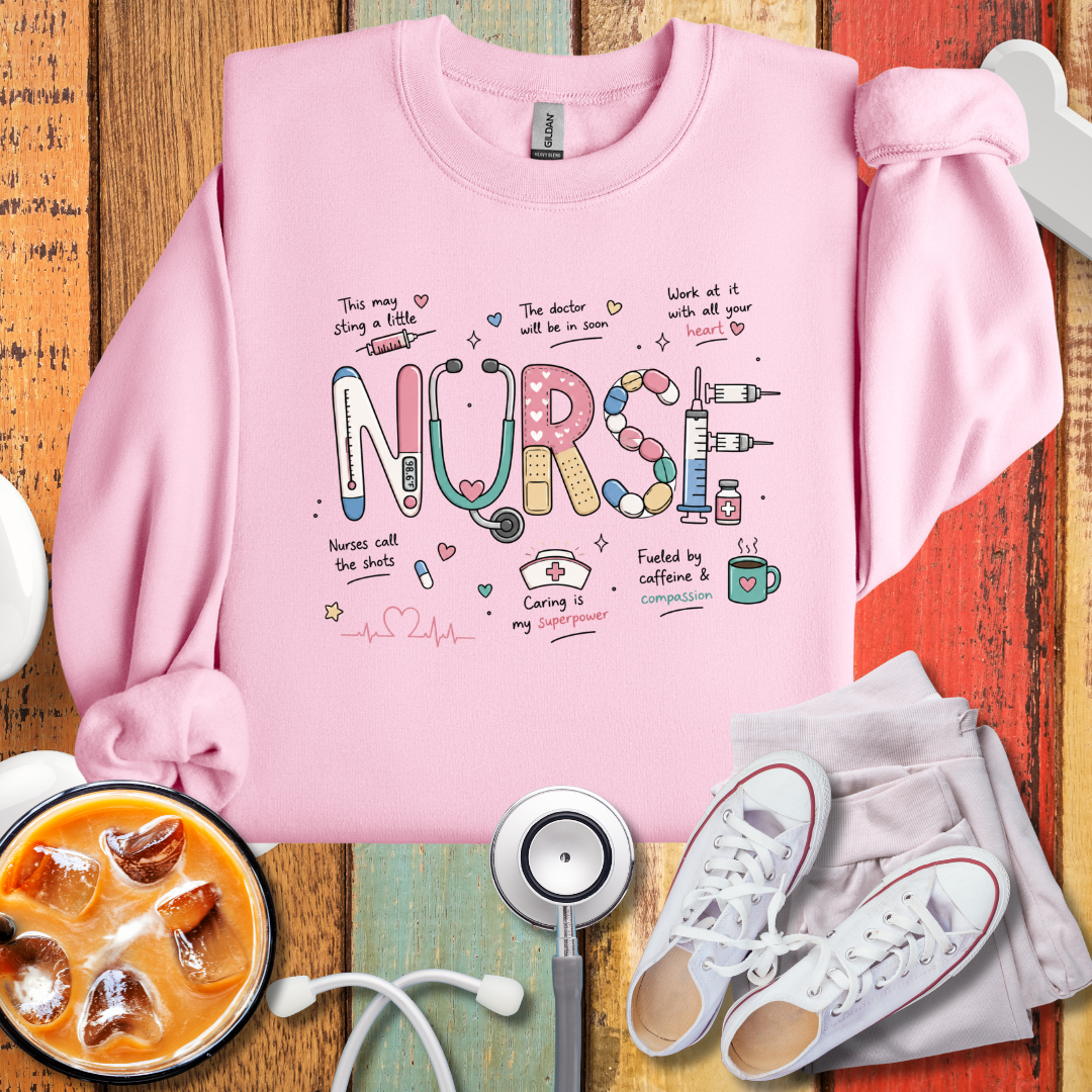Nurses Call The Shot Sweatshirt