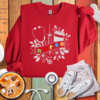 Stethoscope Nurse Sweatshirt