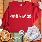 Nurse Icons Crewneck Sweatshirt