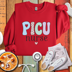 PICU Nurse Pastel Sweatshirt