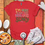 Funny I'm Here Graphic Nurse T-Shirt