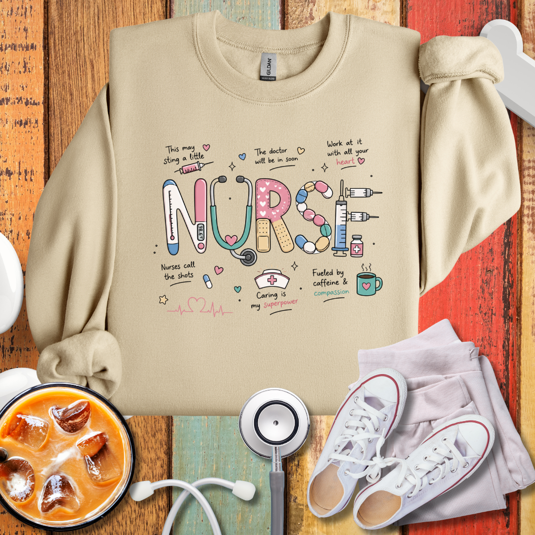 Nurses Call The Shot Sweatshirt