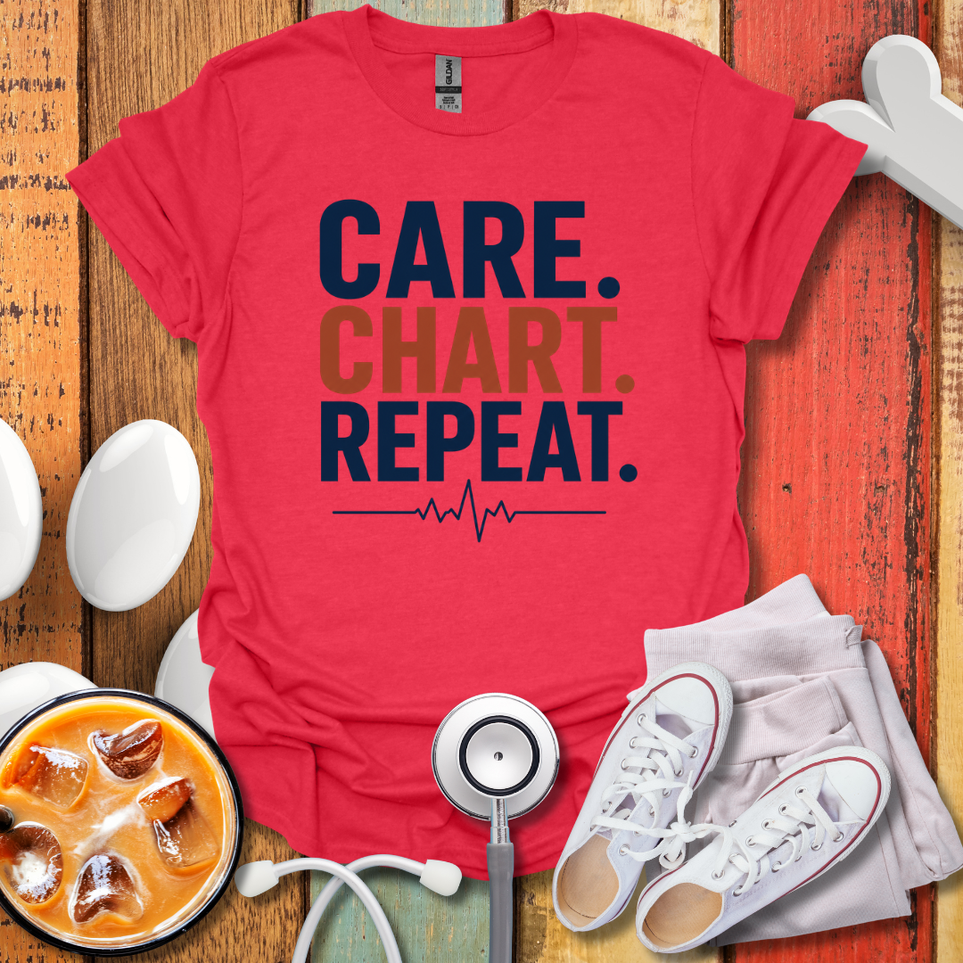 Care Chart Repeat T-Shirt