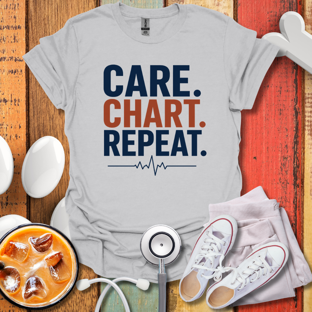 Care Chart Repeat T-Shirt