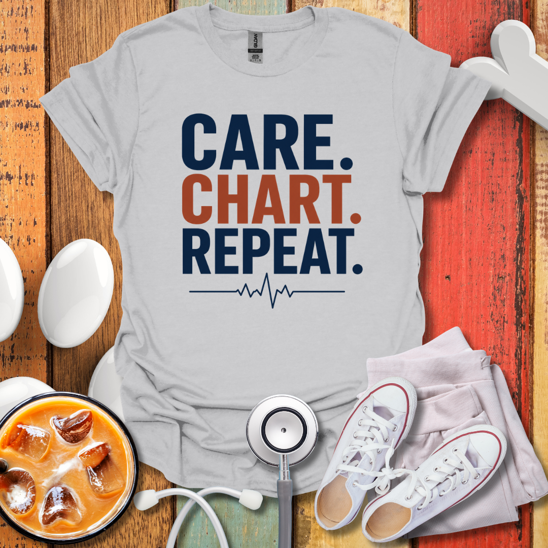 Care Chart Repeat T-Shirt