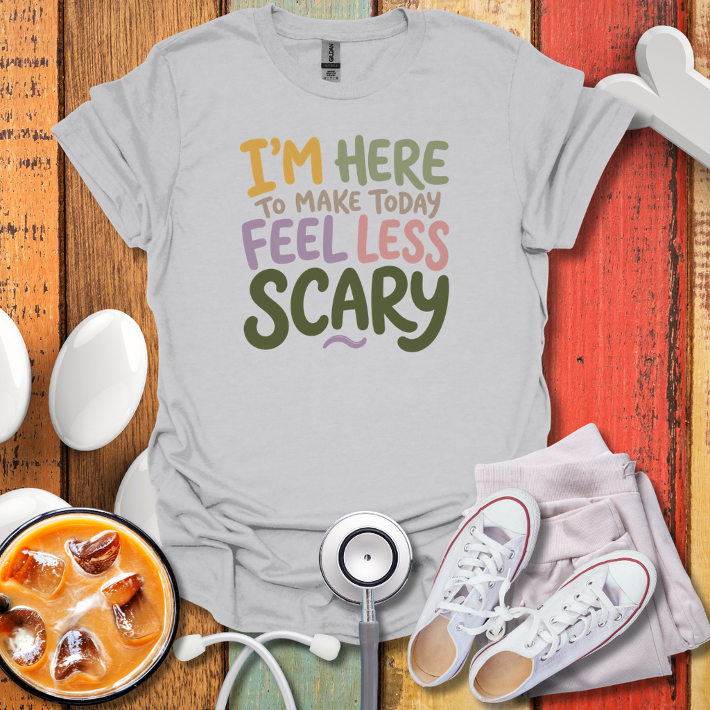 Funny I'm Here Graphic Nurse T-Shirt
