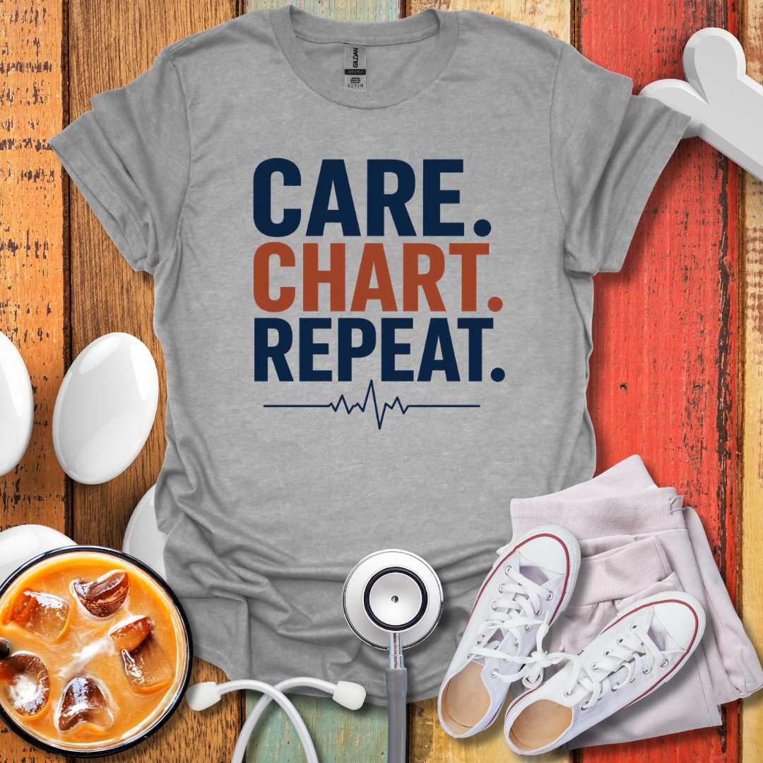 Care Chart Repeat T-Shirt