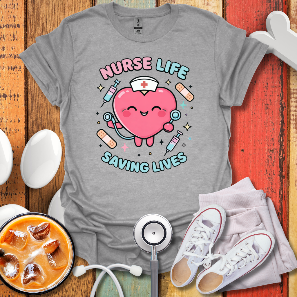 Nurse Life Saving lives T-Shirt