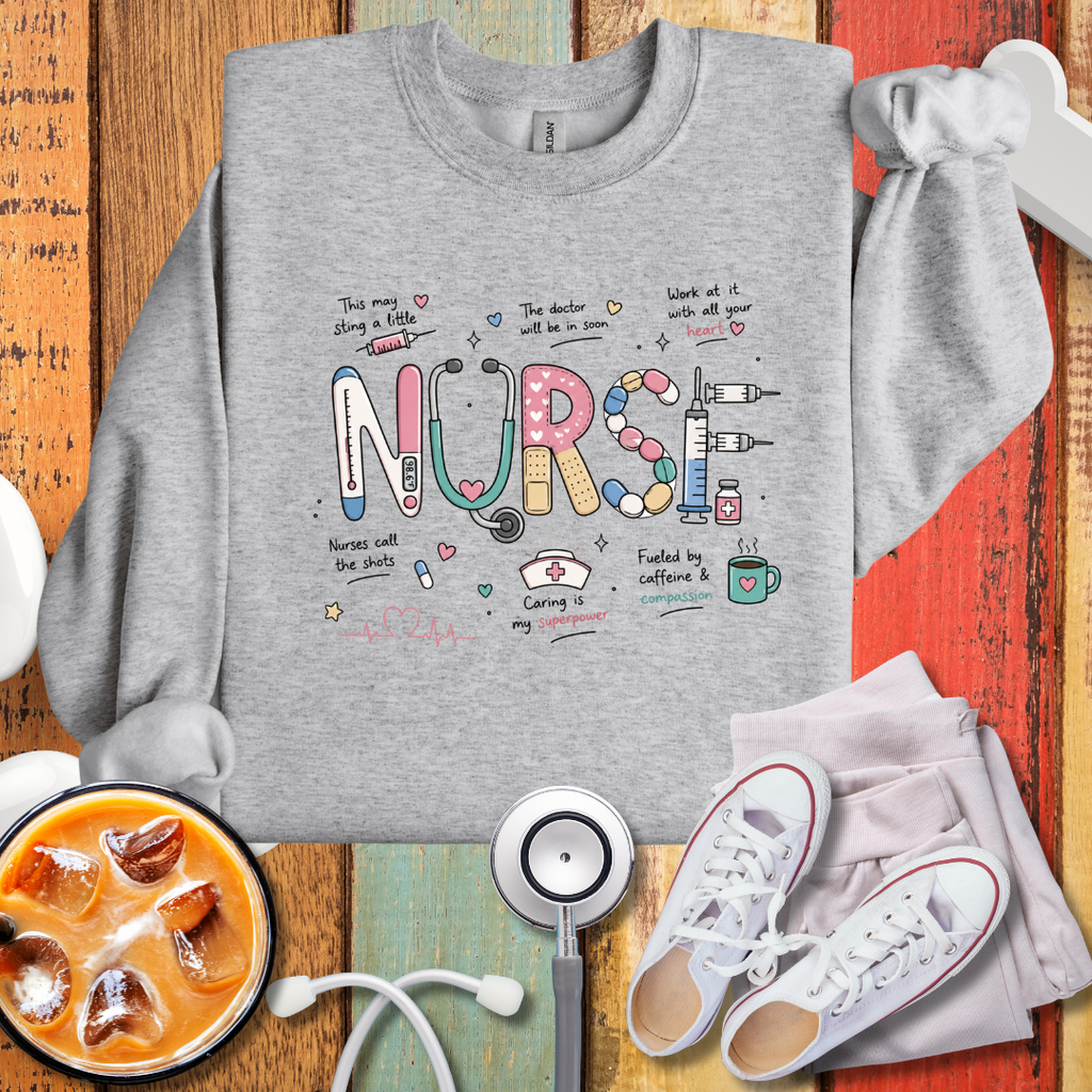 Nurses Call The Shot Sweatshirt
