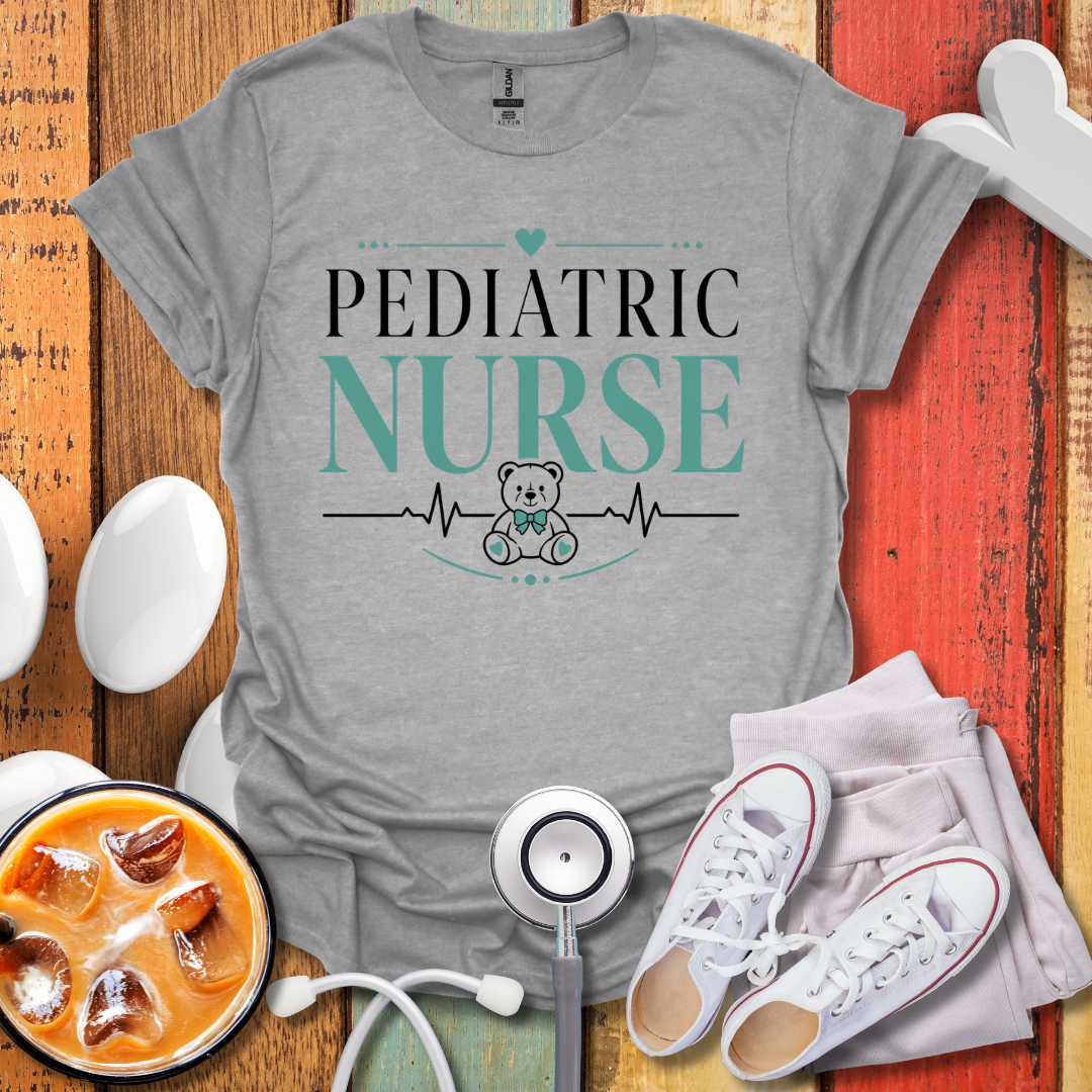 Pediatric Nurse Teddy T-Shirt