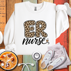 ER Nurse Leopard Print Sweatshirt