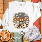 Care Coffee Repeat Sweatshirt